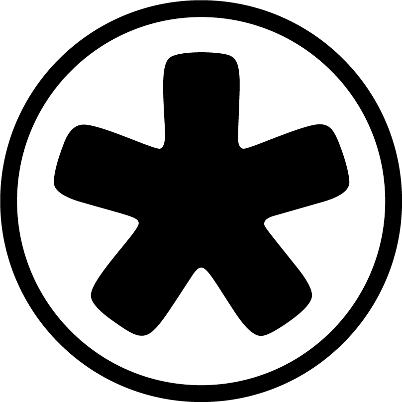 Asterisk - Penta Lobe Clipart (808x808), Png Download