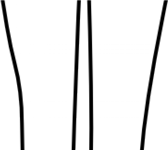 Jeans Clipart Outline - Monochrome - Png Download (640x480), Png Download