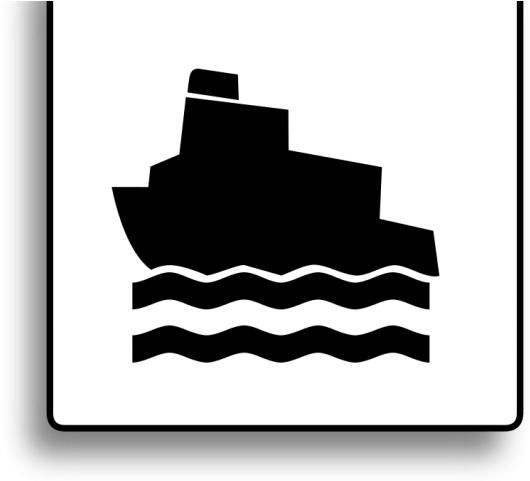 Ferry Clipart Marine Boat - Pictogram Veerboot - Png Download (640x480), Png Download