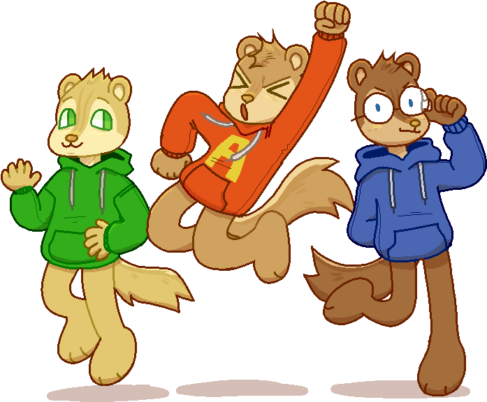 “aint No Party Like A Chipmunk Party ” - Cartoon Clipart (751x603), Png Download