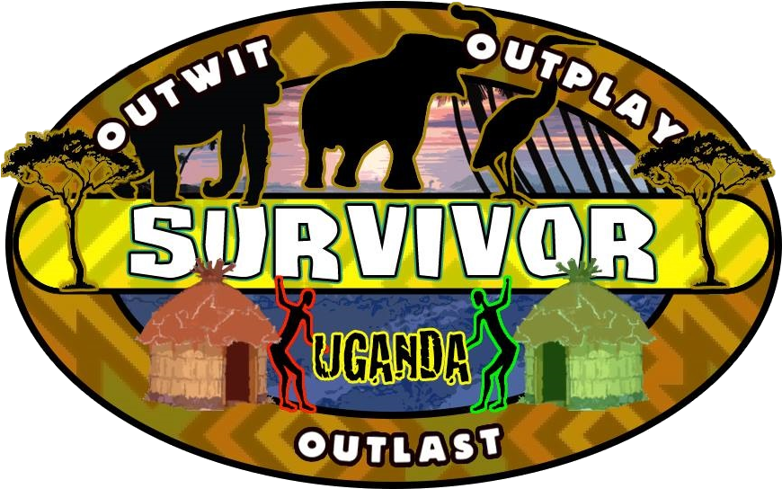 Survivor - Uganda - Label Clipart (877x600), Png Download