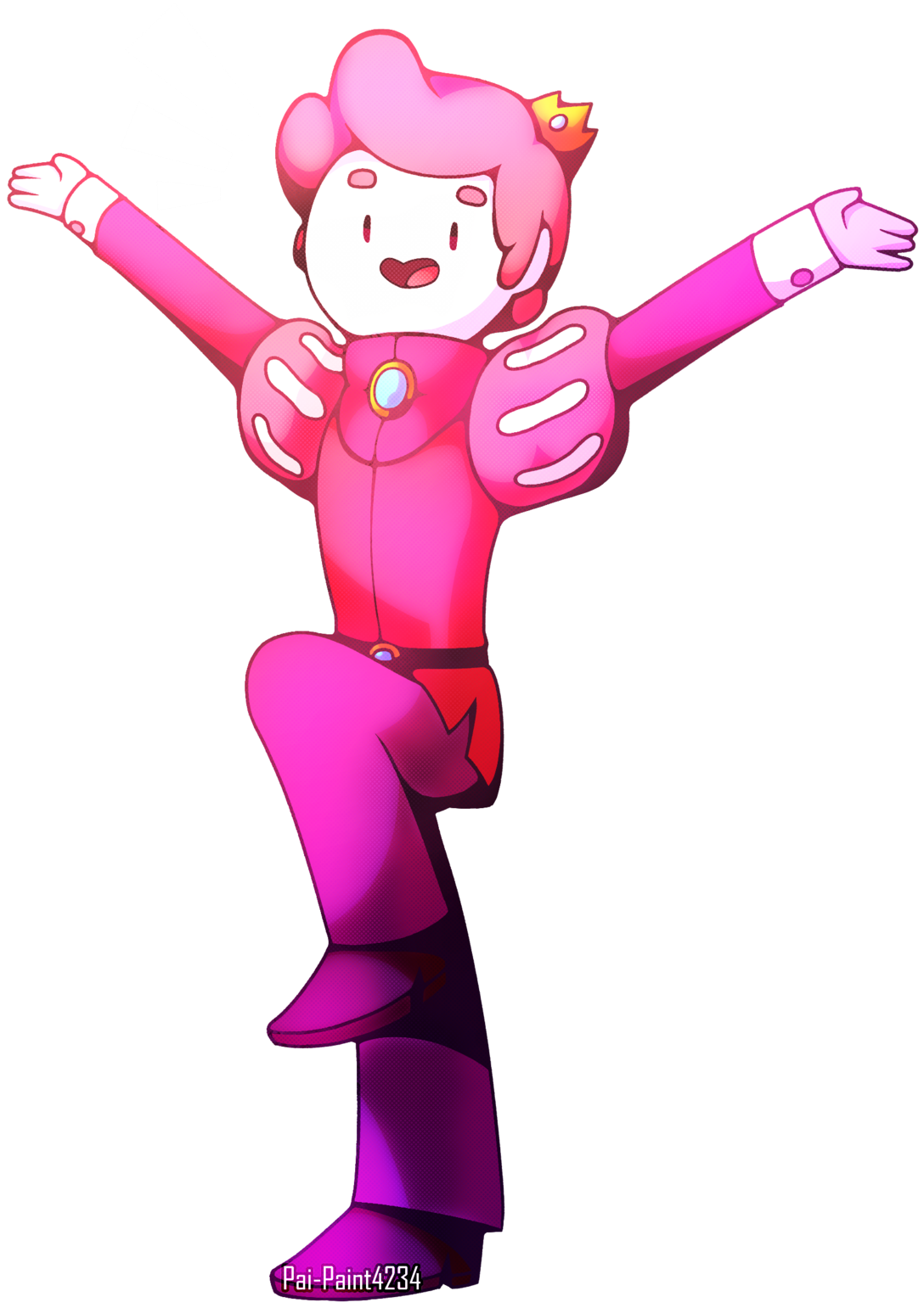 Prince Gumball - Cartoon Clipart (1280x1600), Png Download