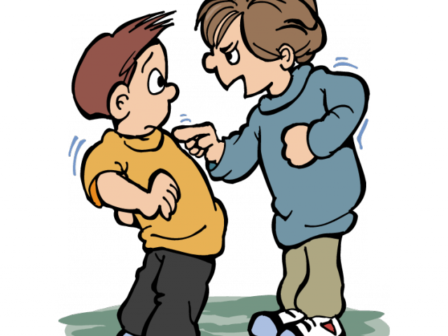 Fight Clipart Bully - Bullying Png Transparent Png (640x480), Png Download