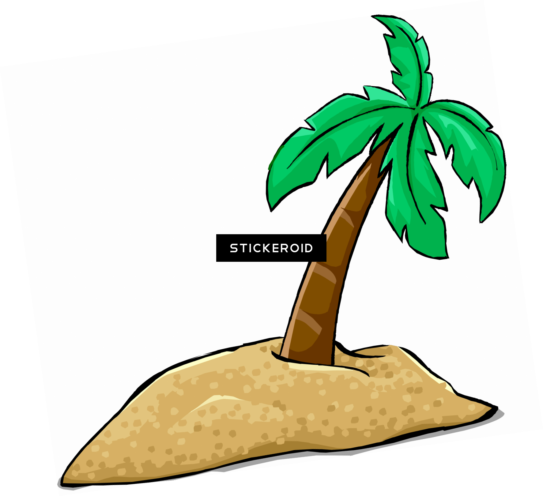 Island Hd Nature - Desert Island Clip Art - Png Download (1773x1620), Png Download