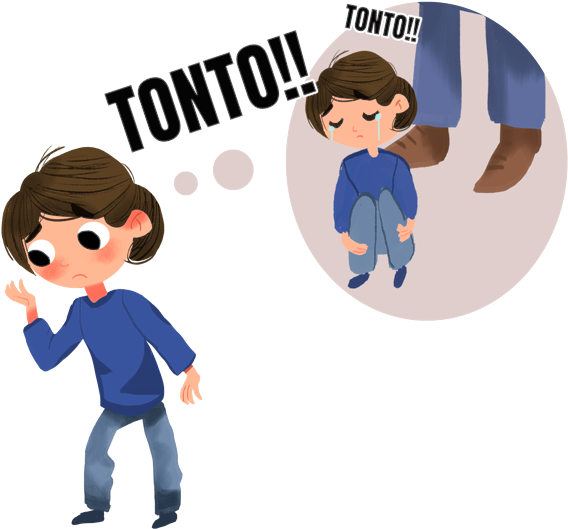 Illustrated Guide On Child Maltreatment - Cartoon Clipart (640x573), Png Download