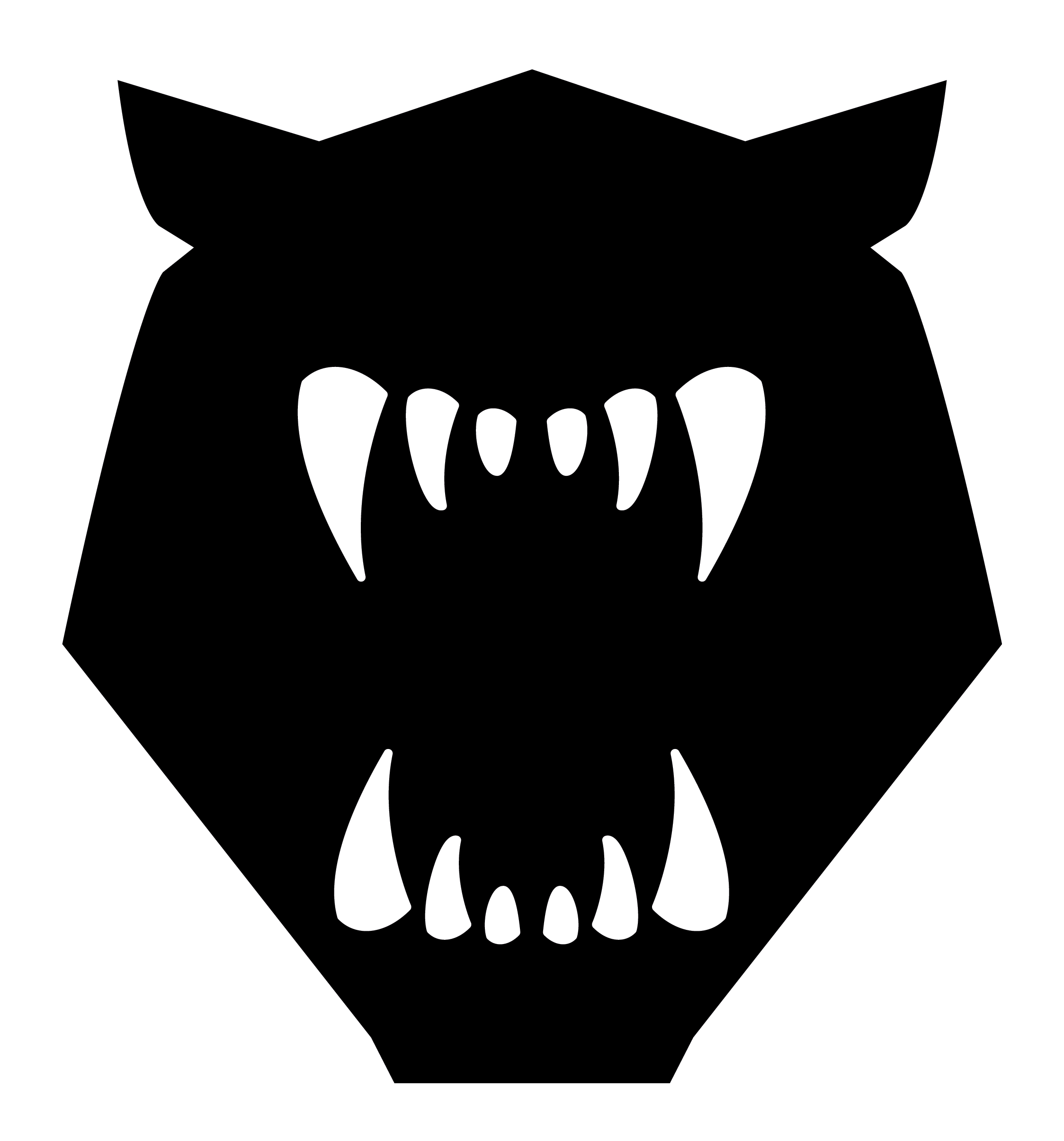 Cat Yawns Clipart (2876x2876), Png Download