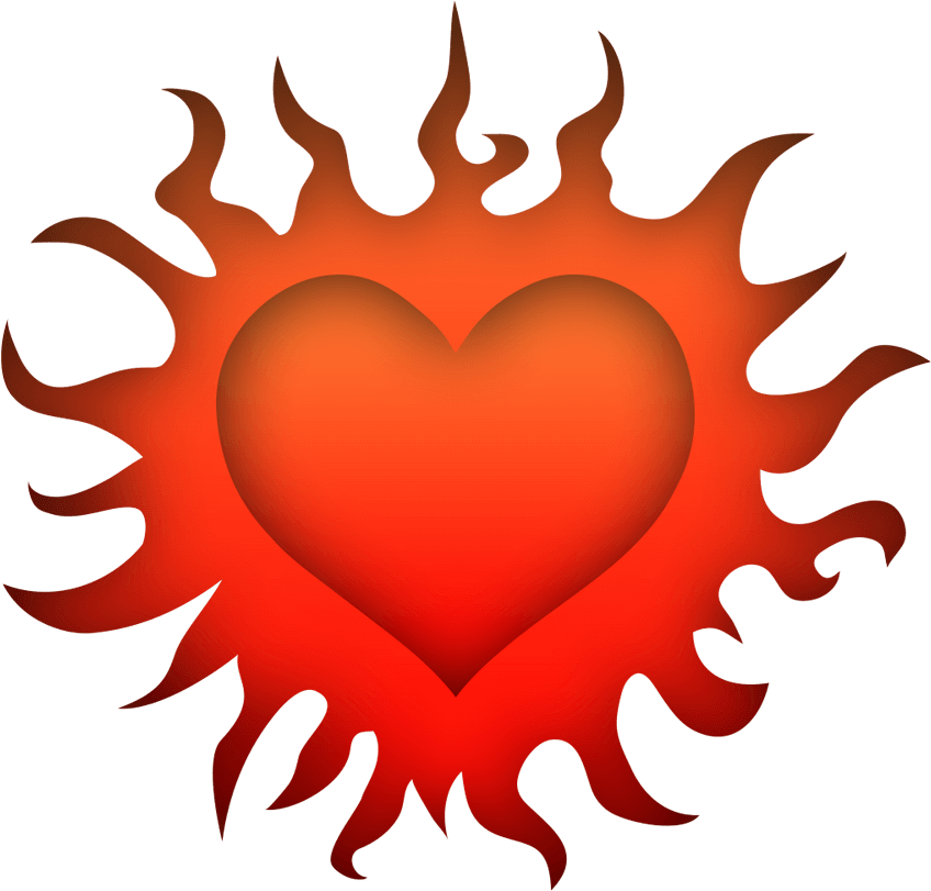 A Thirst To Burn - Heart Clipart (750x750), Png Download