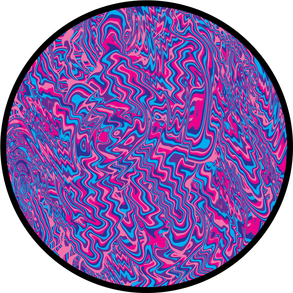 Apollo Design Cs-3490 Confused Colourscenic Glass Pattern - Circle Clipart (1200x1200), Png Download