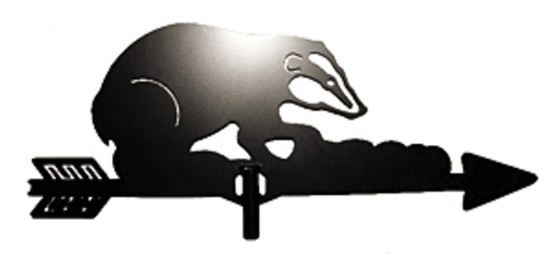 Badger Weathervane - Boar Clipart (800x600), Png Download