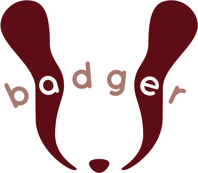 Badger Logo-04 Clipart (793x1224), Png Download