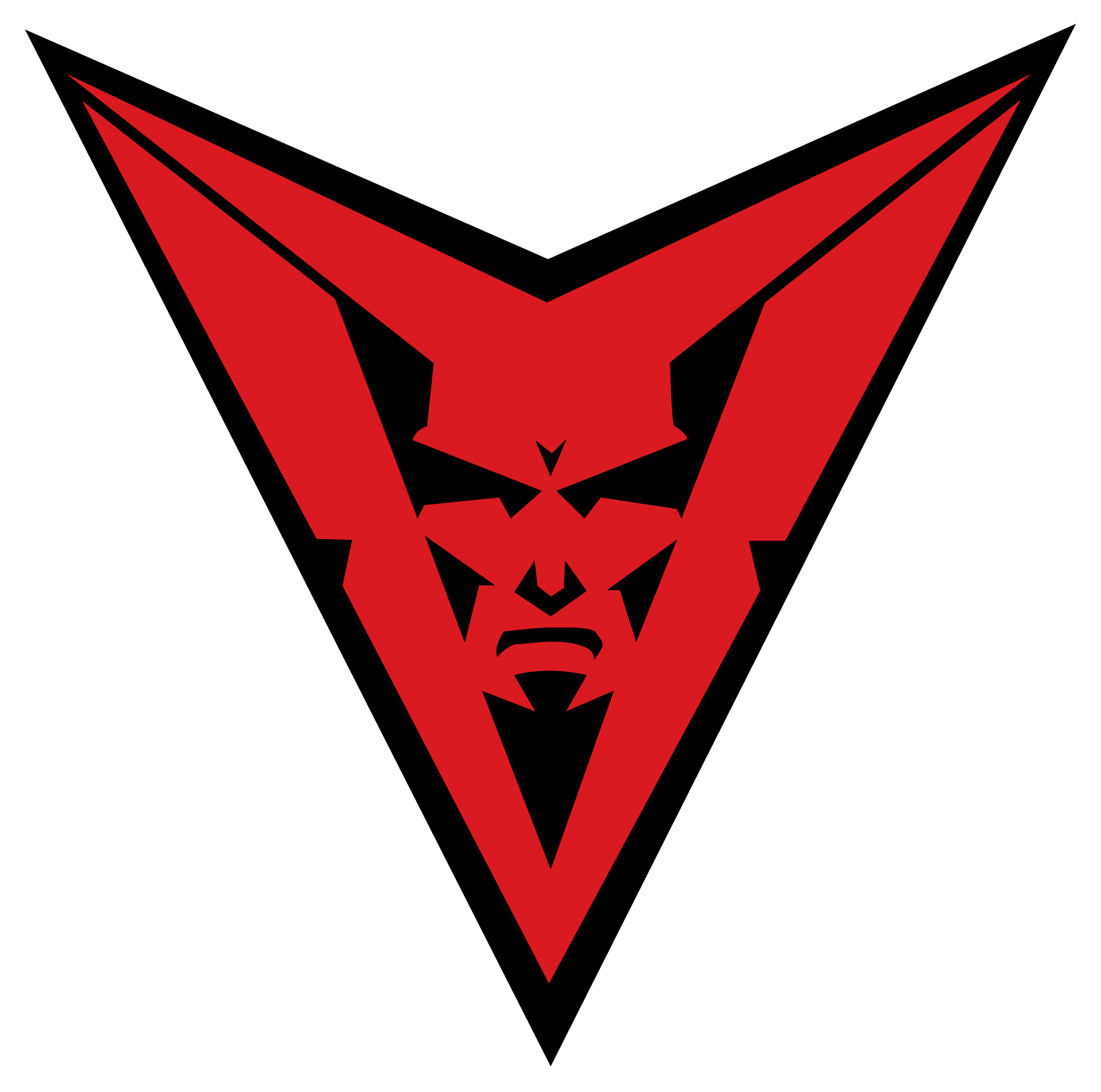 Voros Demons Budapest - Emblem Clipart (1593x1580), Png Download