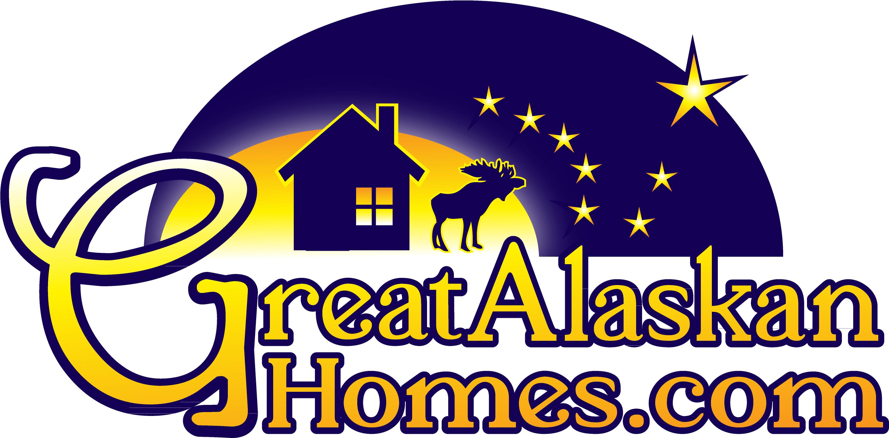 Great Alaskan Homes - Ijka Clipart (3151x1716), Png Download