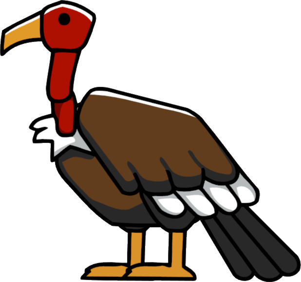 Teratorn - De Animales De Scribblenauts Clipart (618x578), Png Download