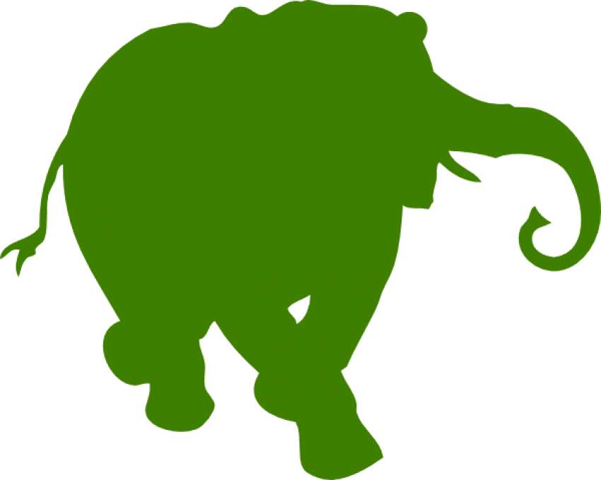 Free Png Download How To Set Use Elephant Silhouette Clipart (850x679), Png Download