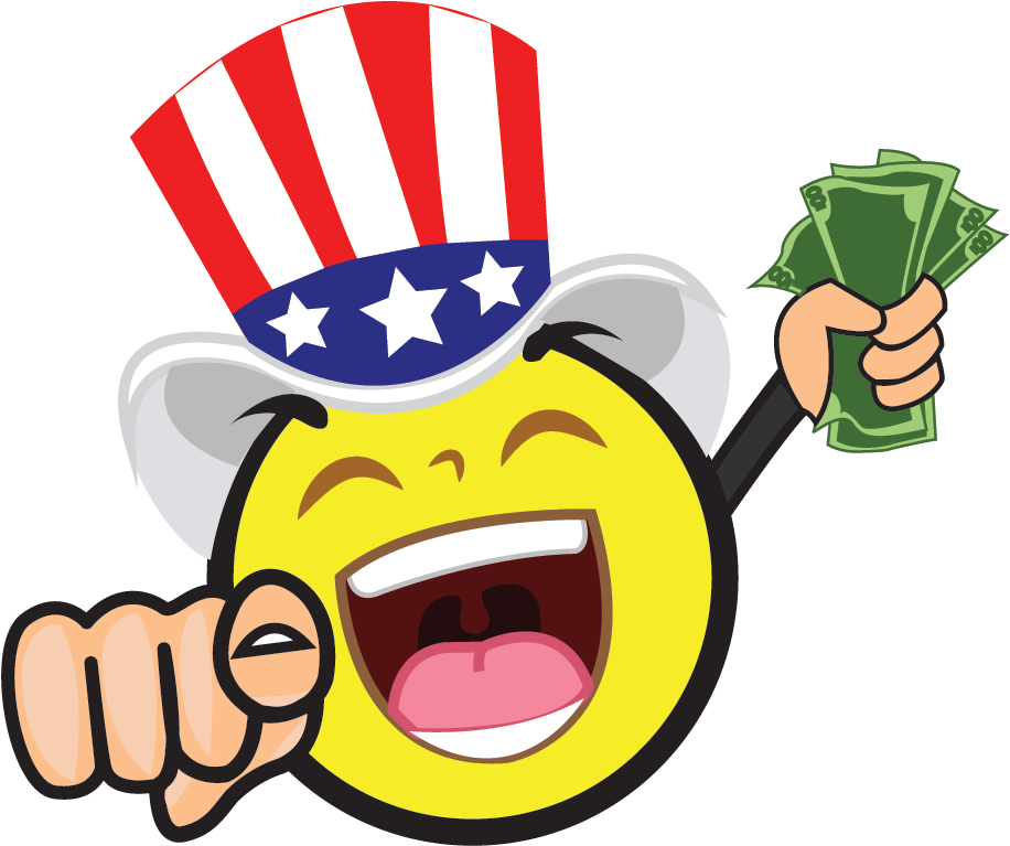 Uncle Pick - Cartoon Clipart (1116x1116), Png Download
