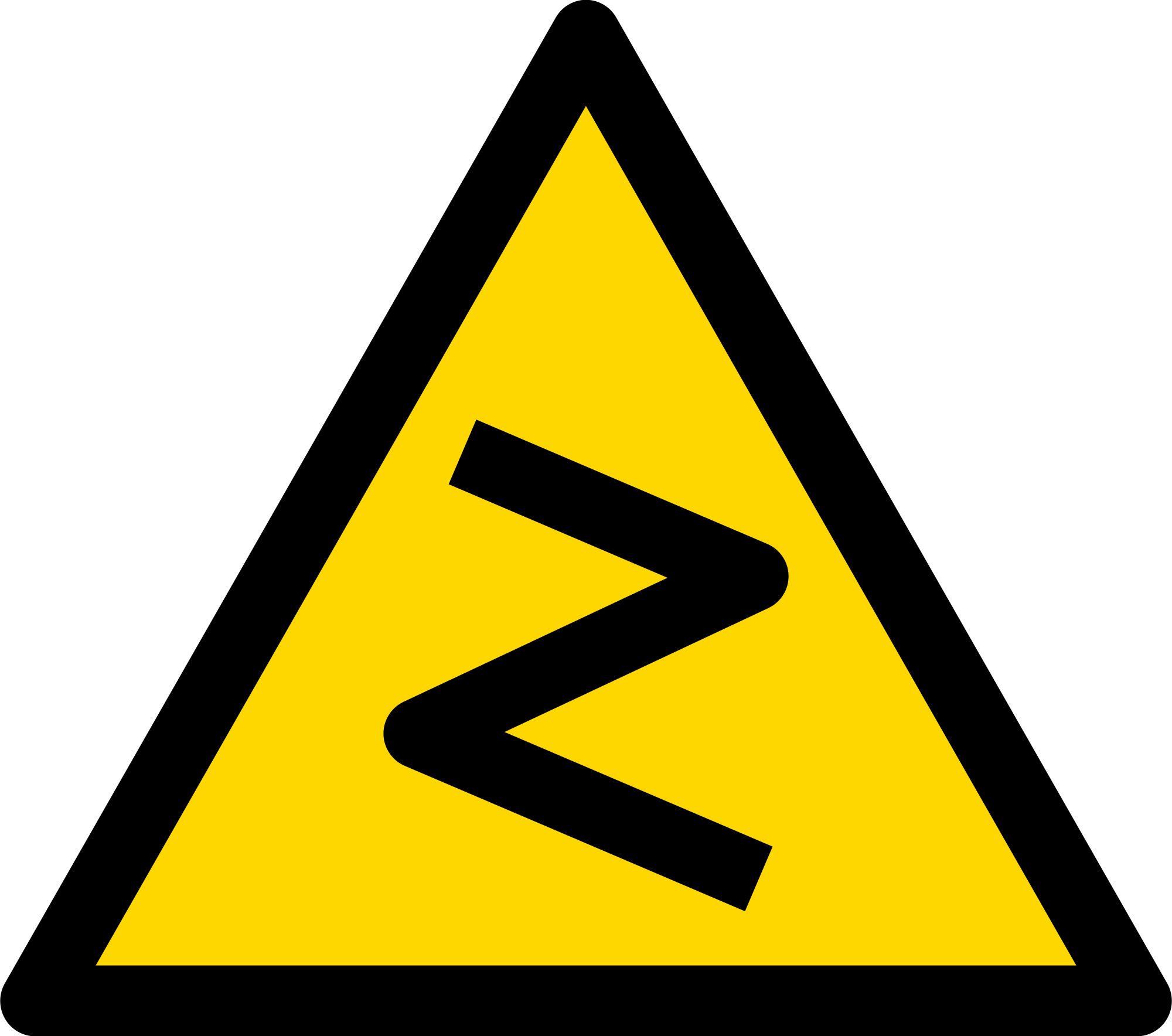 Open - Warnzeichen Png Clipart (2000x1768), Png Download