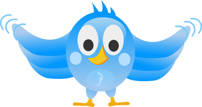 Clip Art Tags - Bird Flapping Wings Cartoon - Png Download (800x423), Png Download