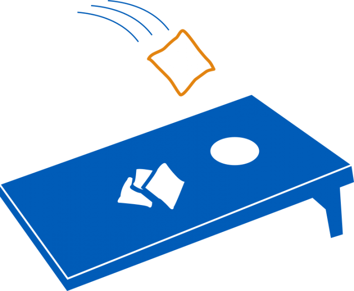 Cornhole Png Clipart - Full Size Clipart (#3187691) - PinClipart