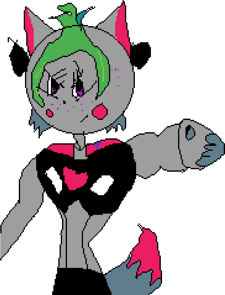 Cotton Candy As Jolyne Kujo - Cartoon Clipart (1000x1000), Png Download