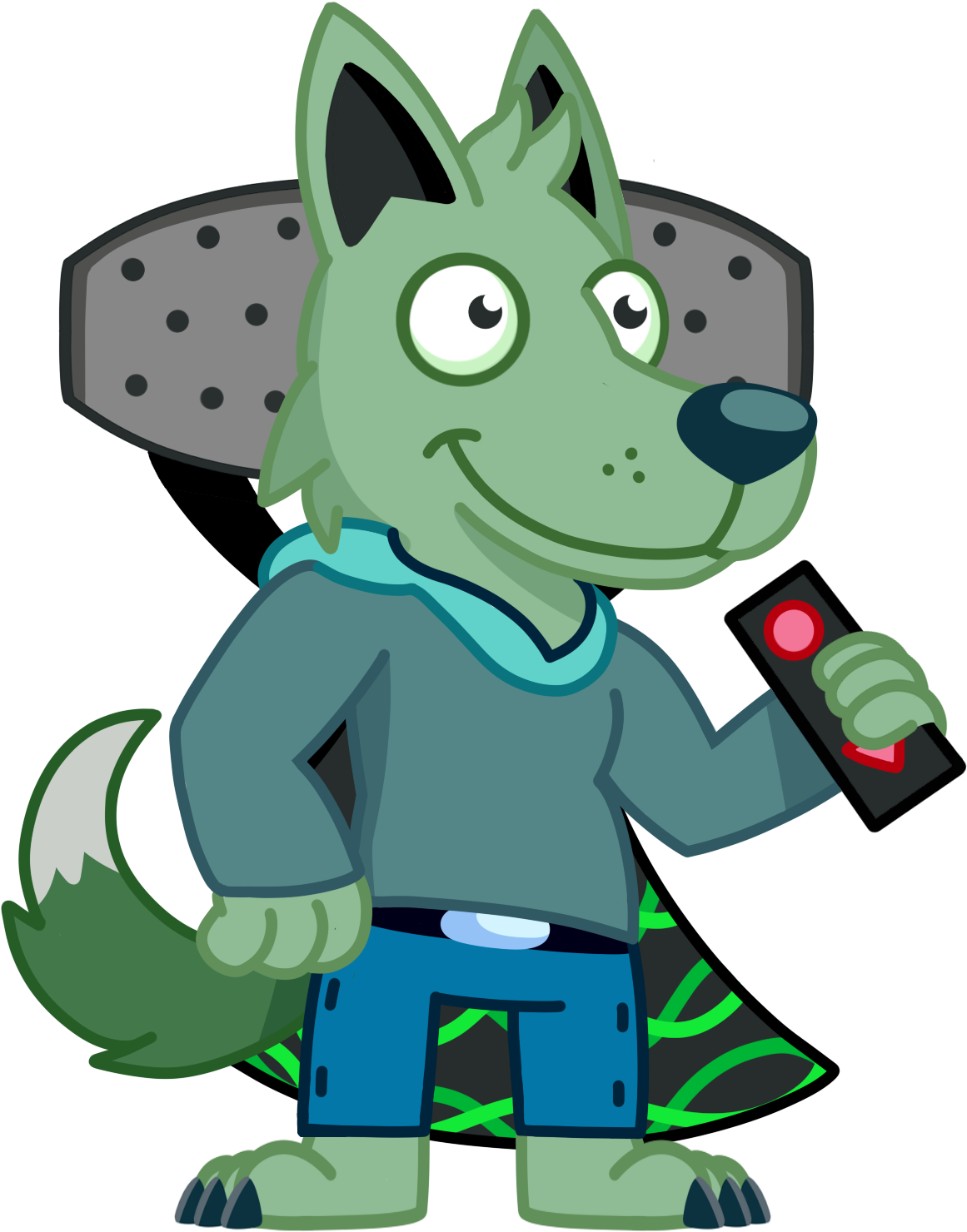 Subwoofer - Cartoon Clipart (1315x1500), Png Download