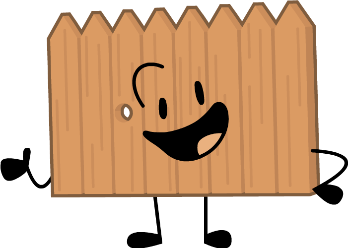 North-east Facing Picket Fence Section - North East Facing Picket Fence Section Clipart (701x500), Png Download