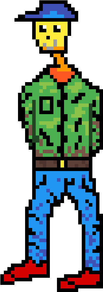 Geo Facing Front - Cartoon Clipart (1200x1200), Png Download