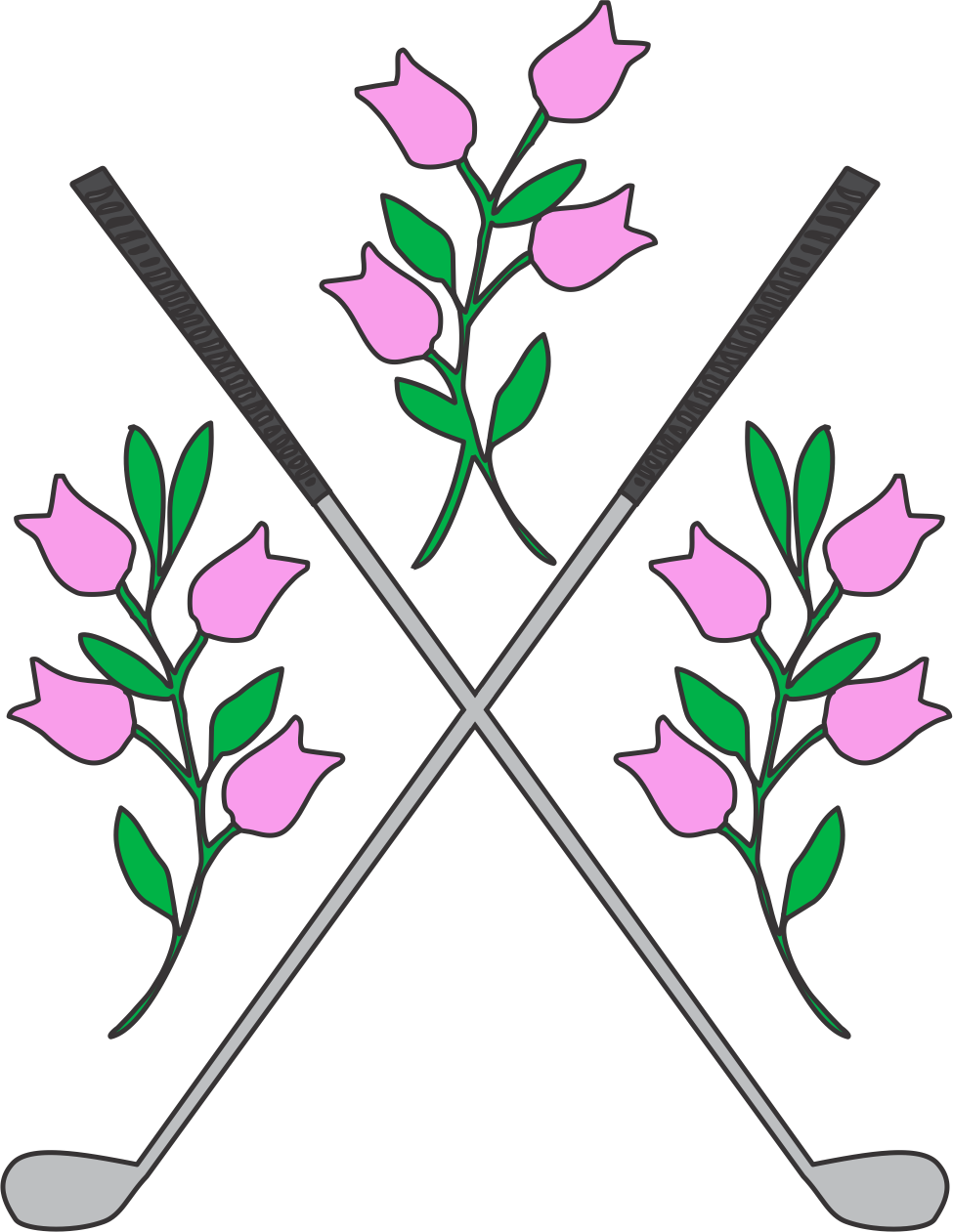 Sponsored By George Golf Club Clipart (975x1261), Png Download