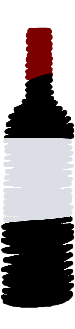 Red Wine - Glass Bottle Clipart (1101x1111), Png Download