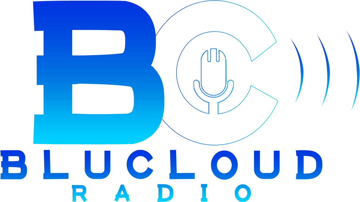 Blucloudradio - Graphic Design Clipart (2000x1000), Png Download