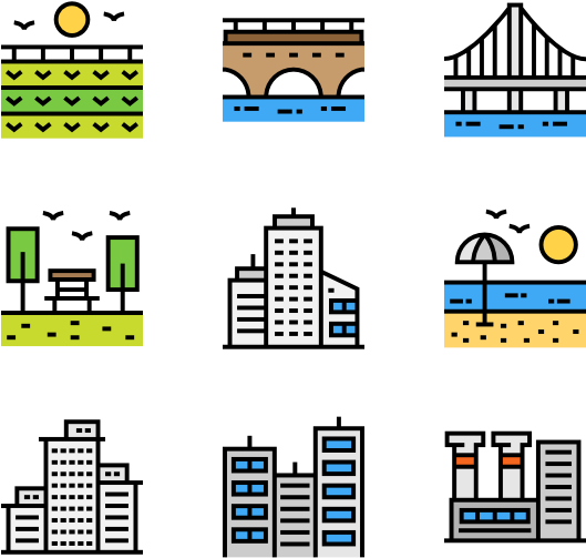 Landscapes Clipart (600x564), Png Download