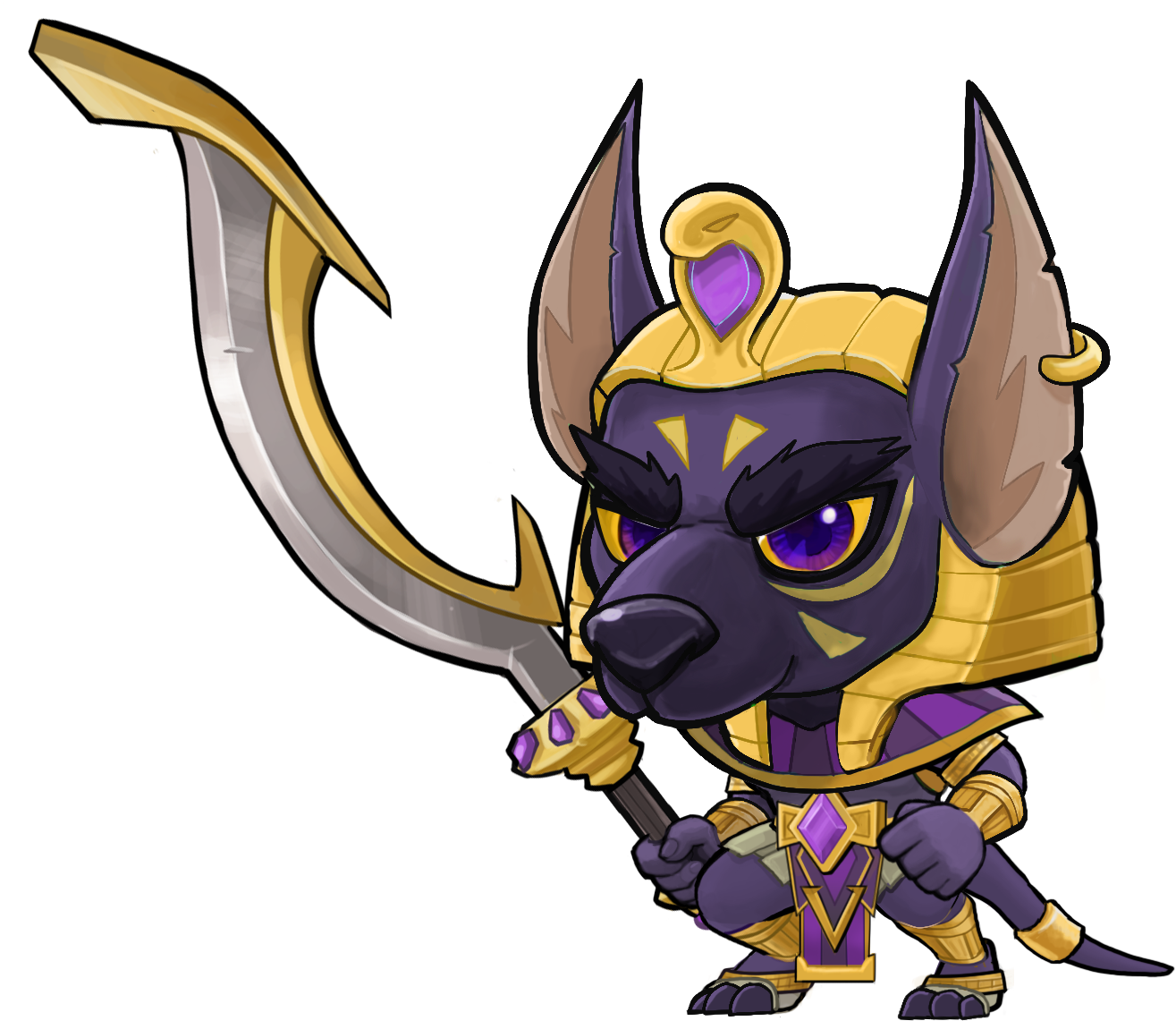 Priest Lanubis Clipart (1399x1412), Png Download