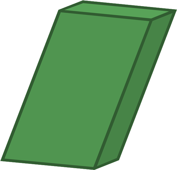 Green Eraser Bodie Clipart (580x562), Png Download