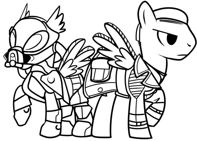 Drawn Trolley Pegasus - Cartoon Clipart (640x480), Png Download