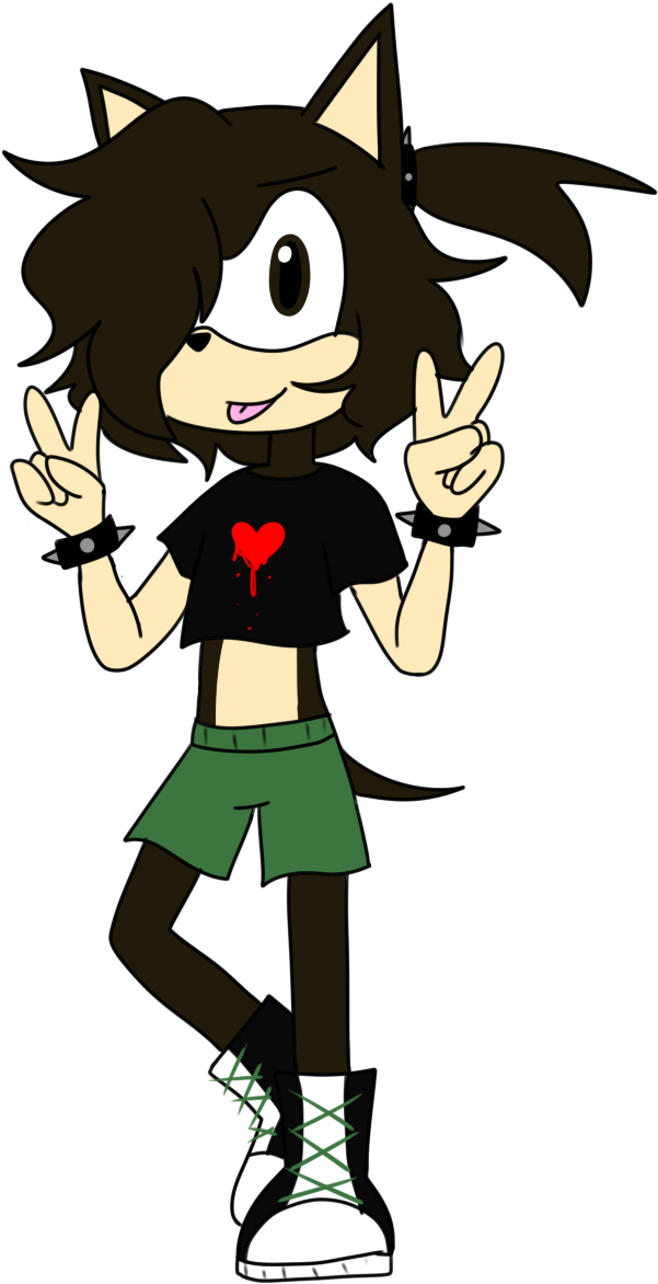 Melissa The Hedgehog - Cartoon Clipart (767x1231), Png Download