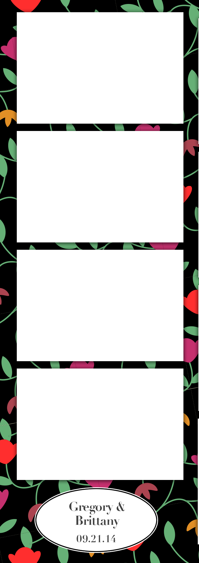 Flat Flowers Clipart (652x1844), Png Download