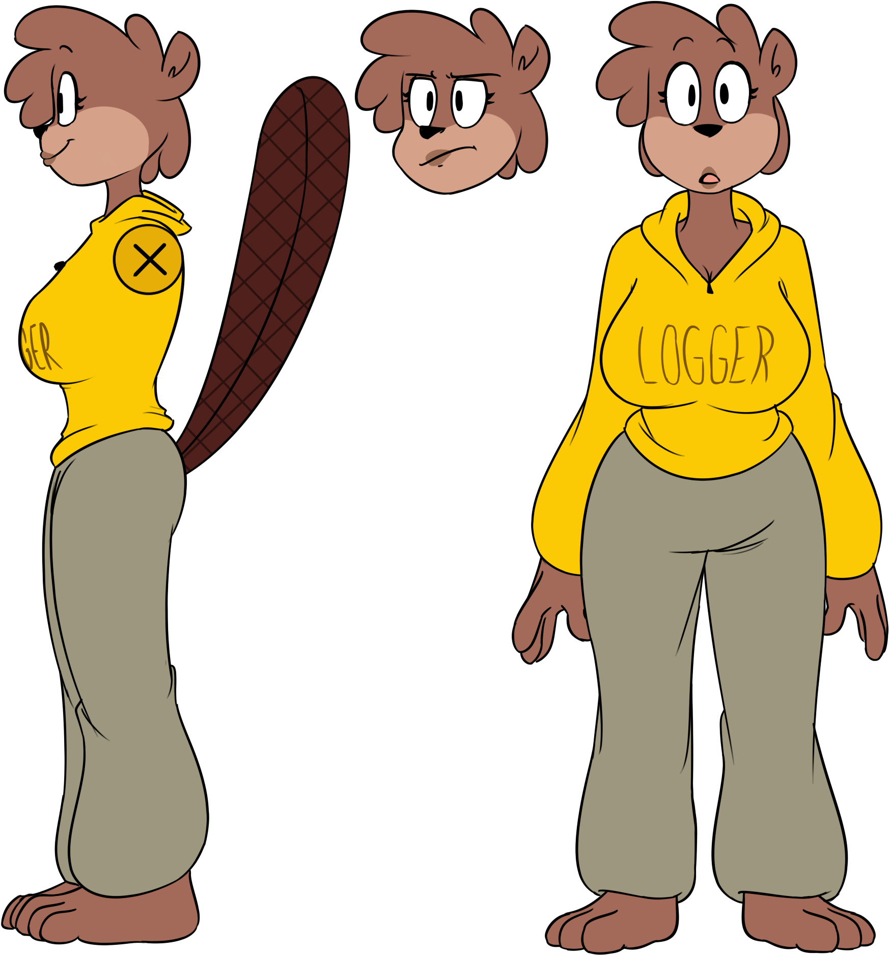 Janice Reference - Cartoon Clipart (1808x1880), Png Download