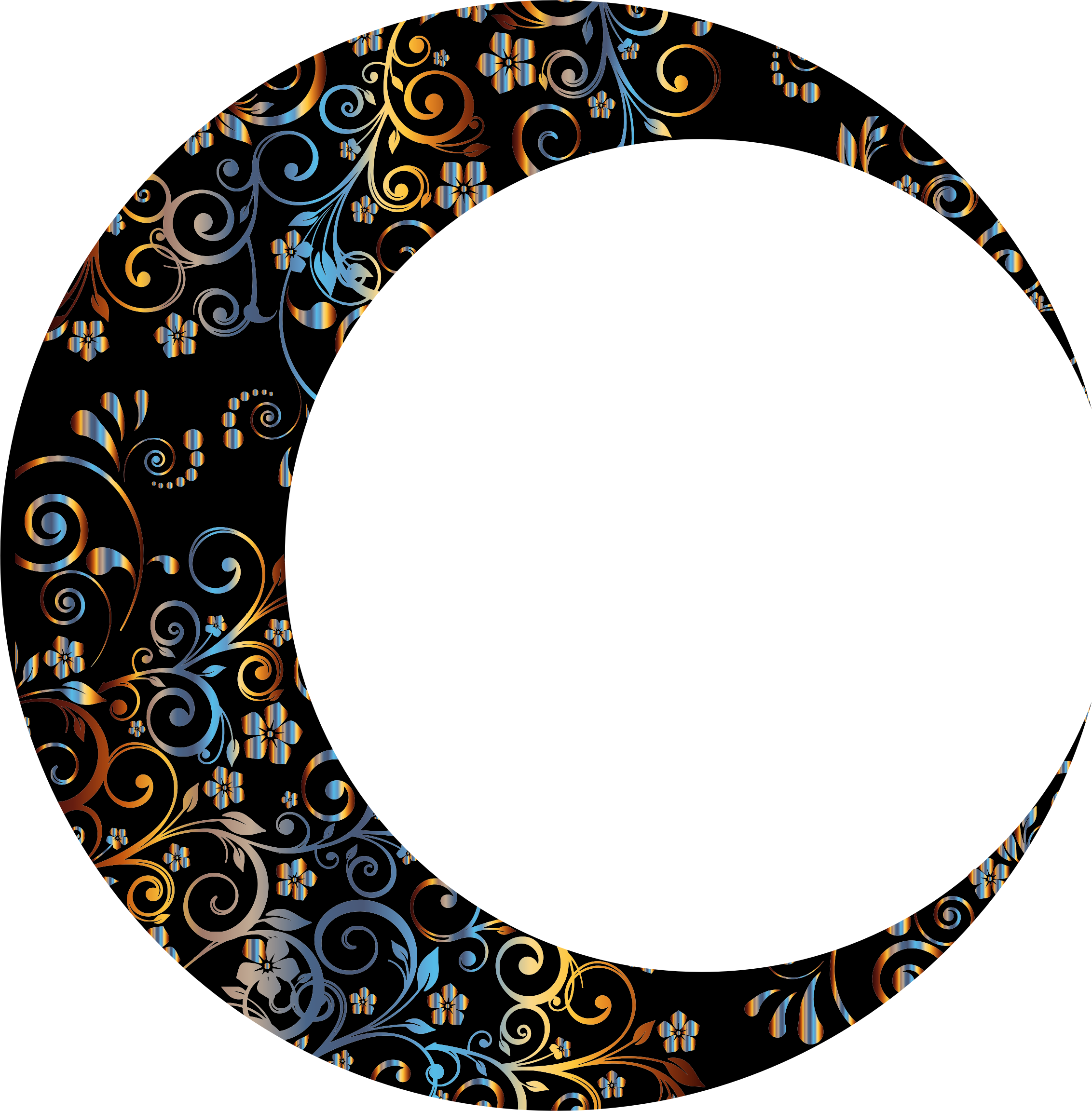 Big Image Gold Crescent Moon Png Clipart Full Size Clipart 3190361 Pinclipart