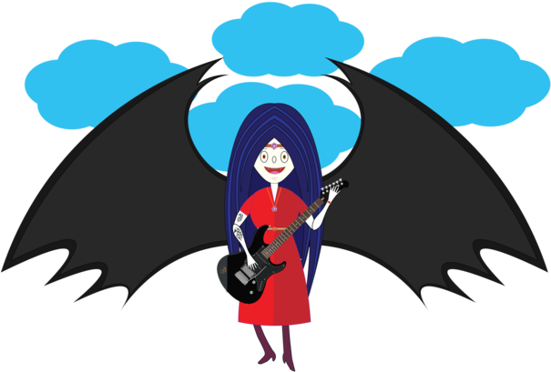 Dracula Woman - Illustration Clipart (604x600), Png Download