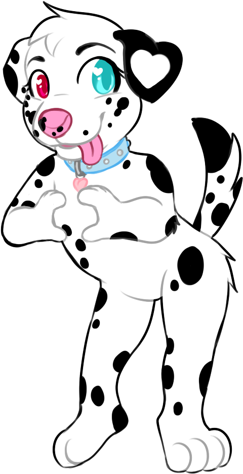 Chibi Dot - Cartoon Clipart (550x960), Png Download