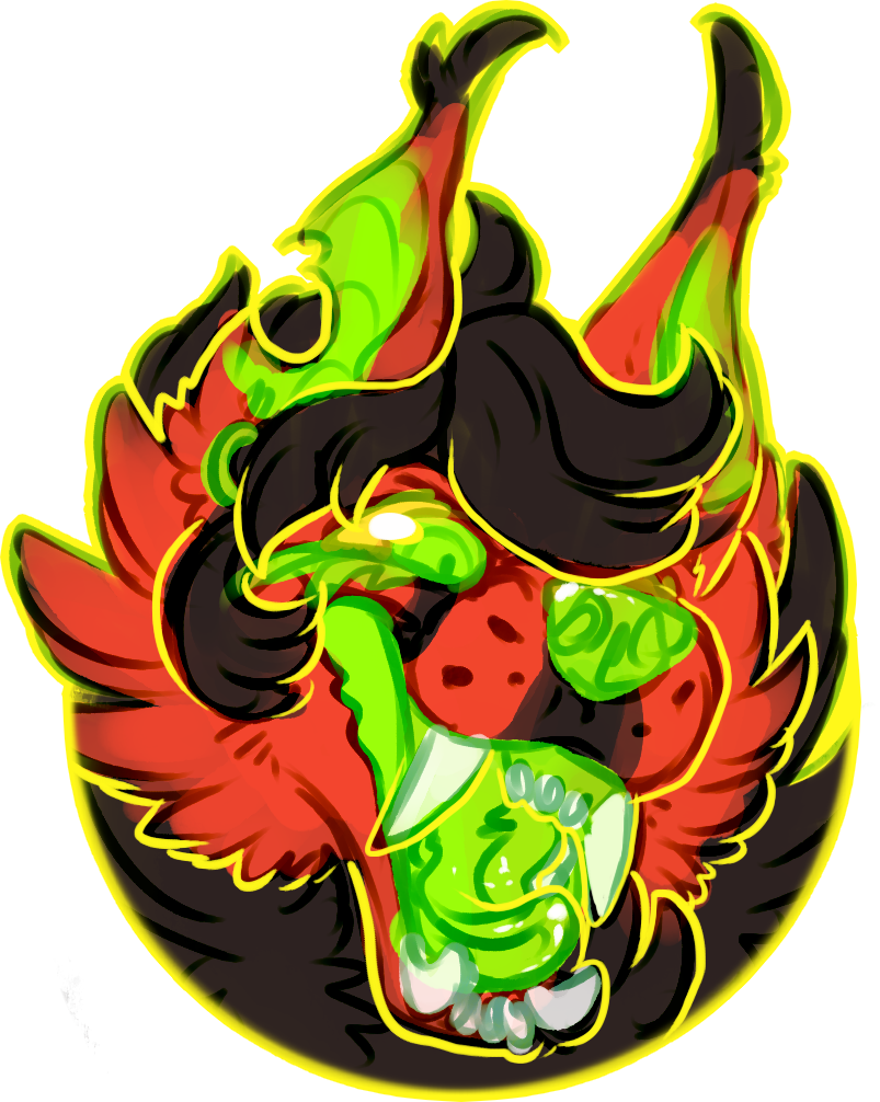 [g] Sabllx Attack By Derangedleech - Illustration Clipart (803x1006), Png Download