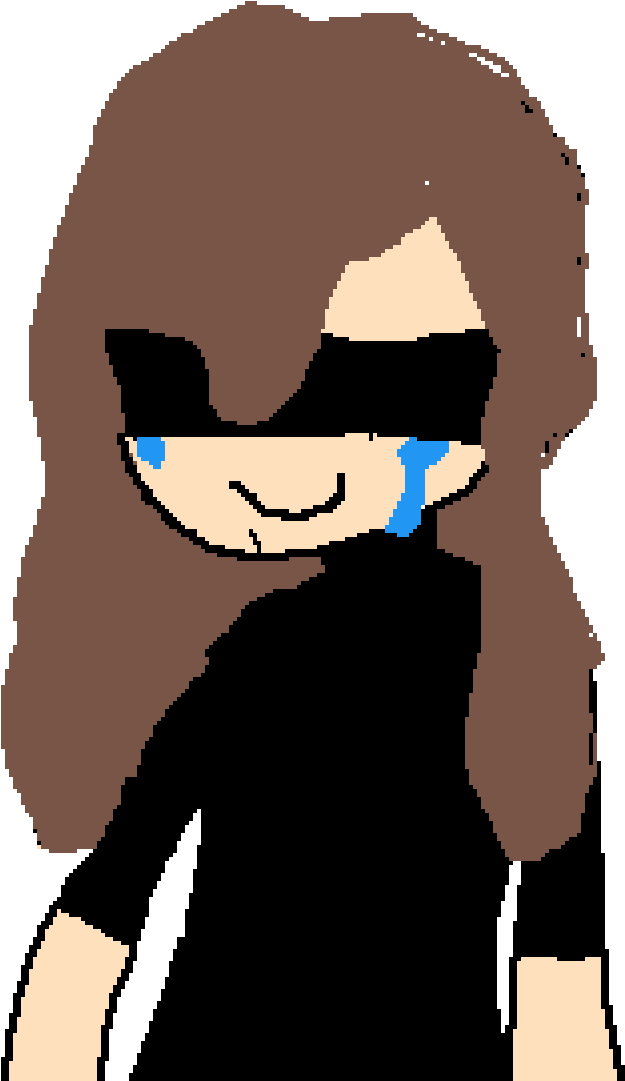 Sad Parrot Girl - Cartoon Clipart (760x1156), Png Download