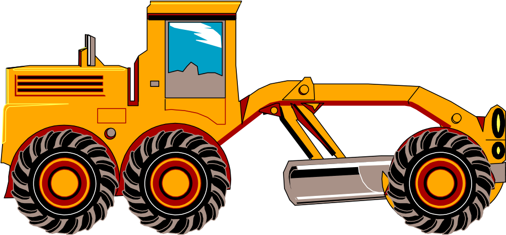 Clip Art Details - Grader Clipart - Png Download (1000x469), Png Download