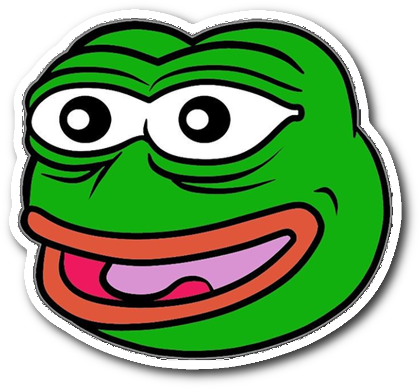 Josh In Charlotte, United States Purchased A - Pepe The Frog Clipart (1064x1064), Png Download