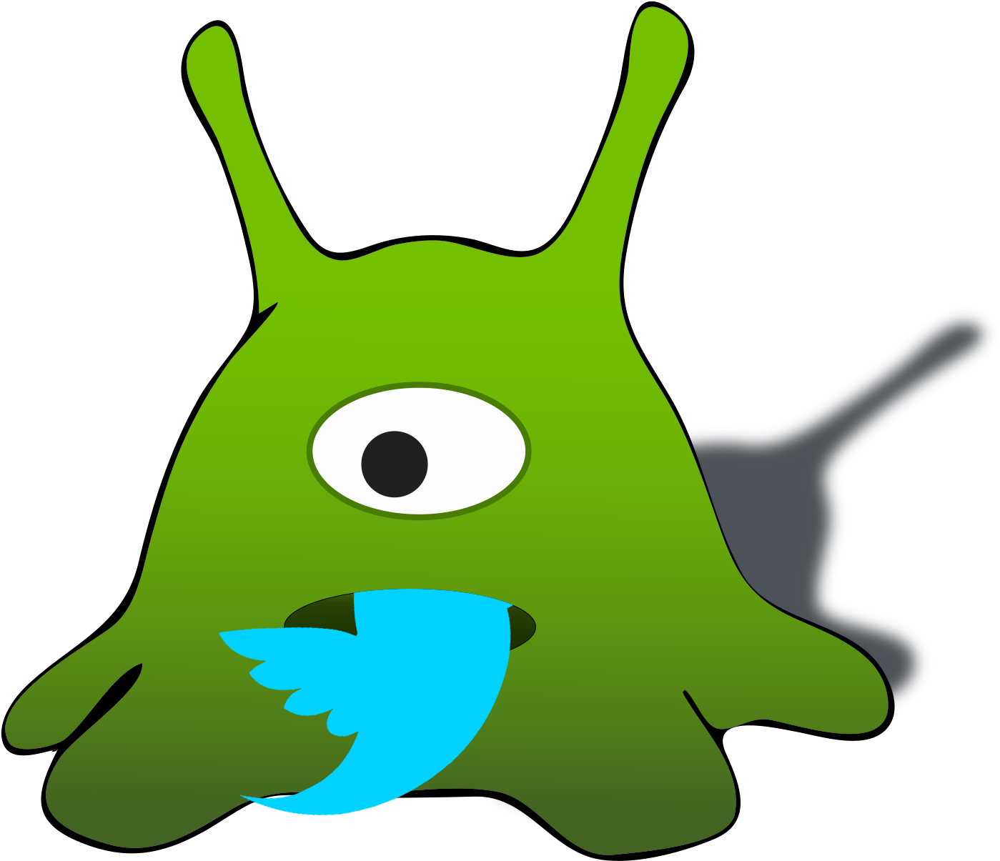 Slogger Gets Oauth, Twitter Starts Working - Twitter For Mac Icon Clipart (1400x1269), Png Download