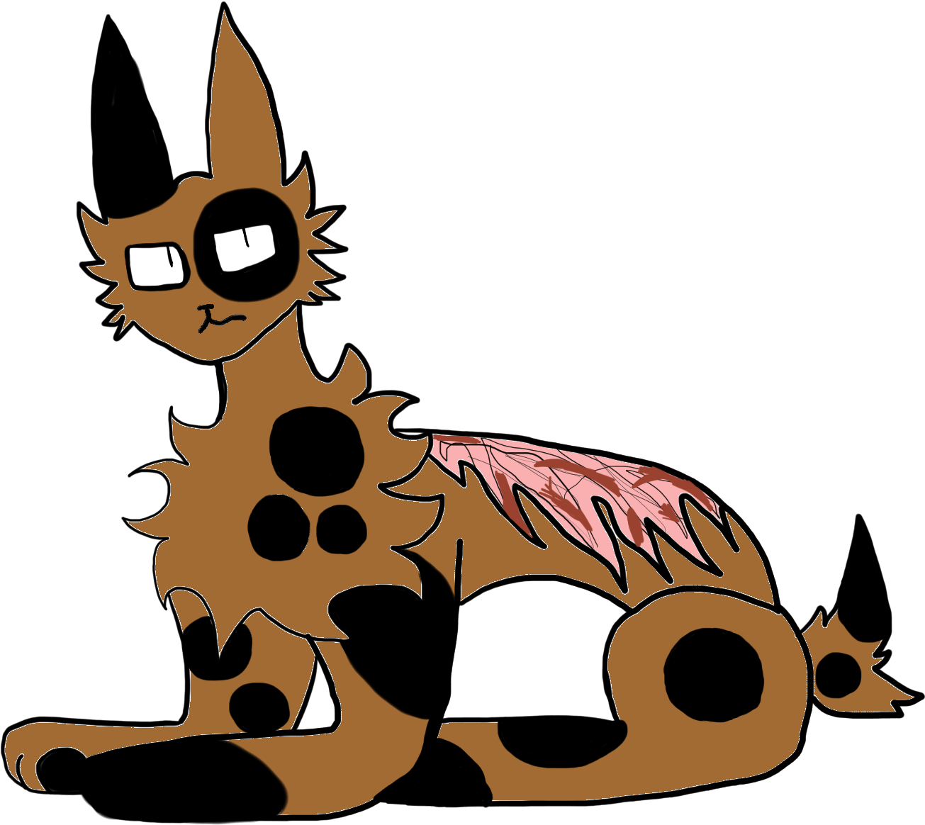 Hunt Clipart Animal Attack - Cartoon - Png Download (2000x1700), Png Download