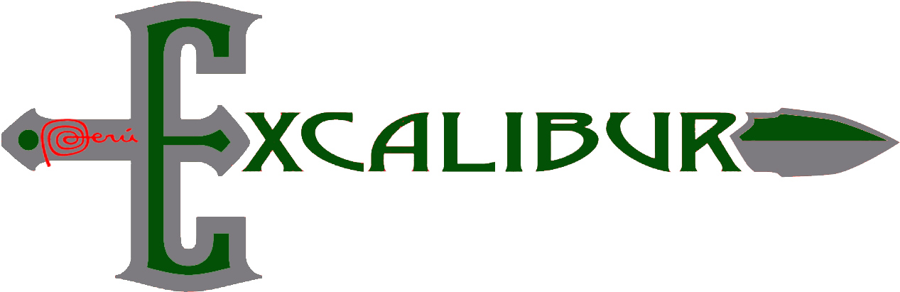 Excalibur Gaming Peru - Excalibur Clipart (1285x469), Png Download