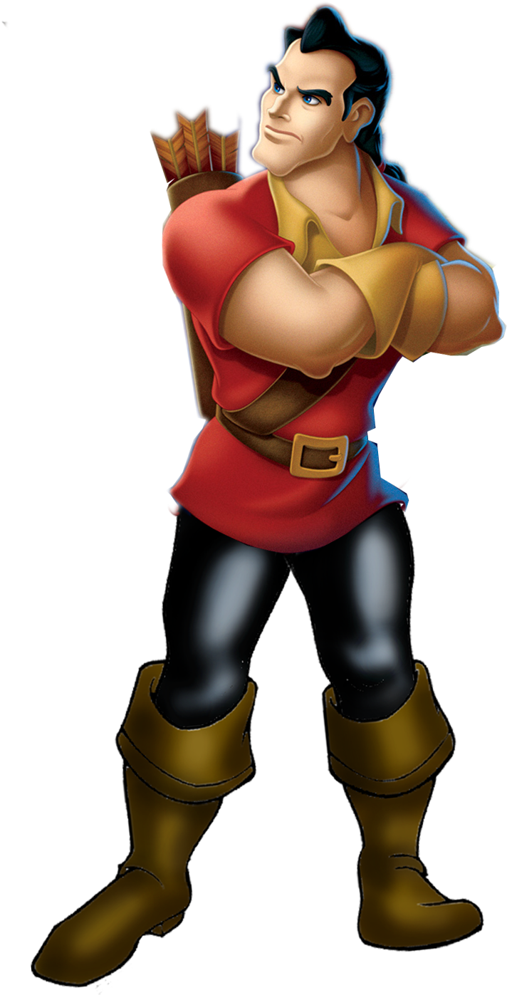 Gaston Bela E A Fera Clipart (829x1423), Png Download