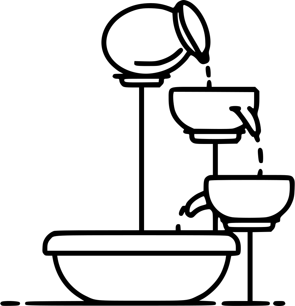 Fountain Comments Clipart (946x980), Png Download