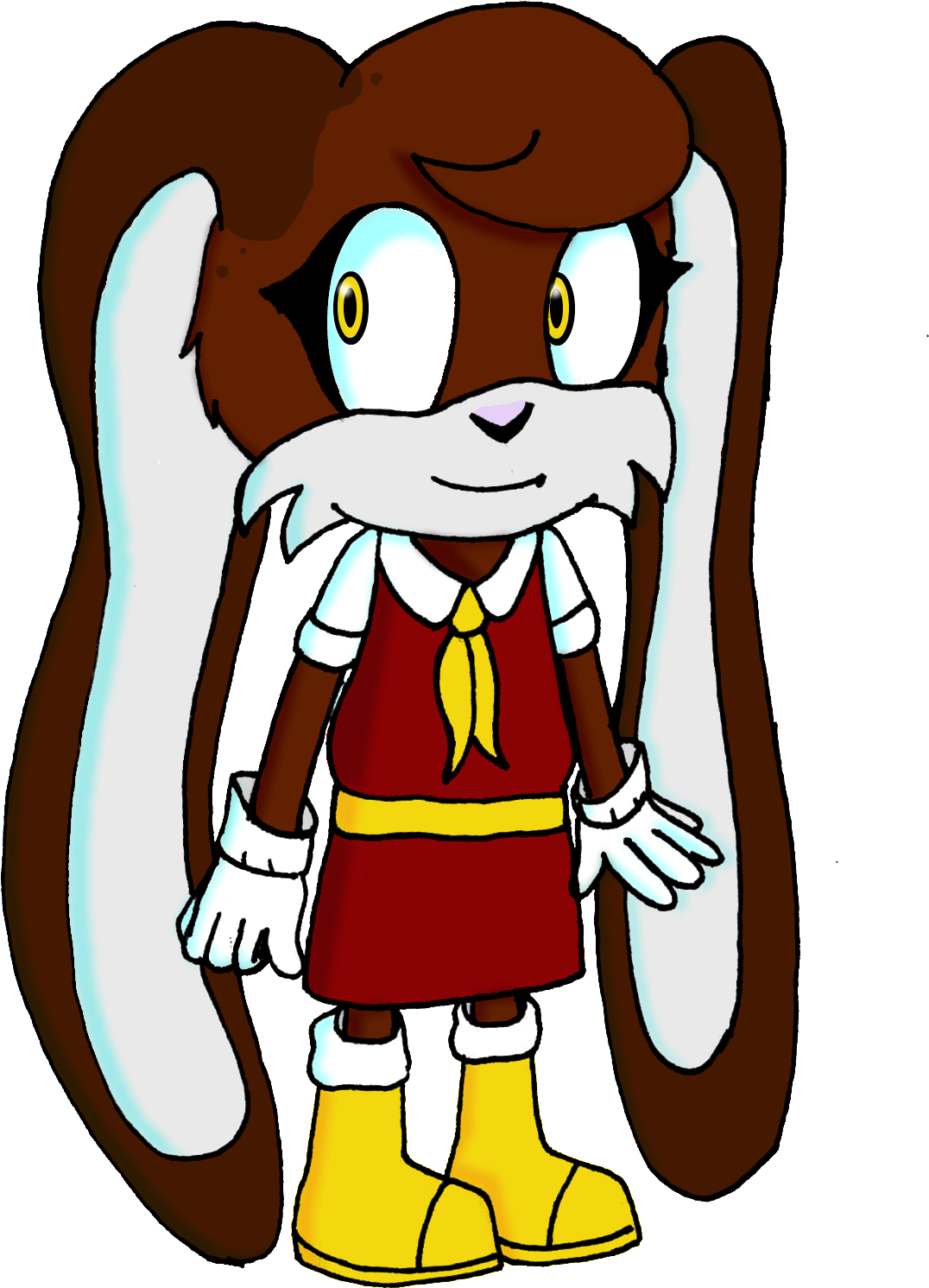 Princess/mayor Cinnamon - Cartoon Clipart (1212x1595), Png Download