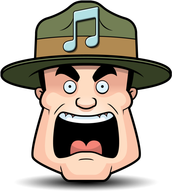 Song Sergeant 4 - Cartoon Clipart (630x630), Png Download